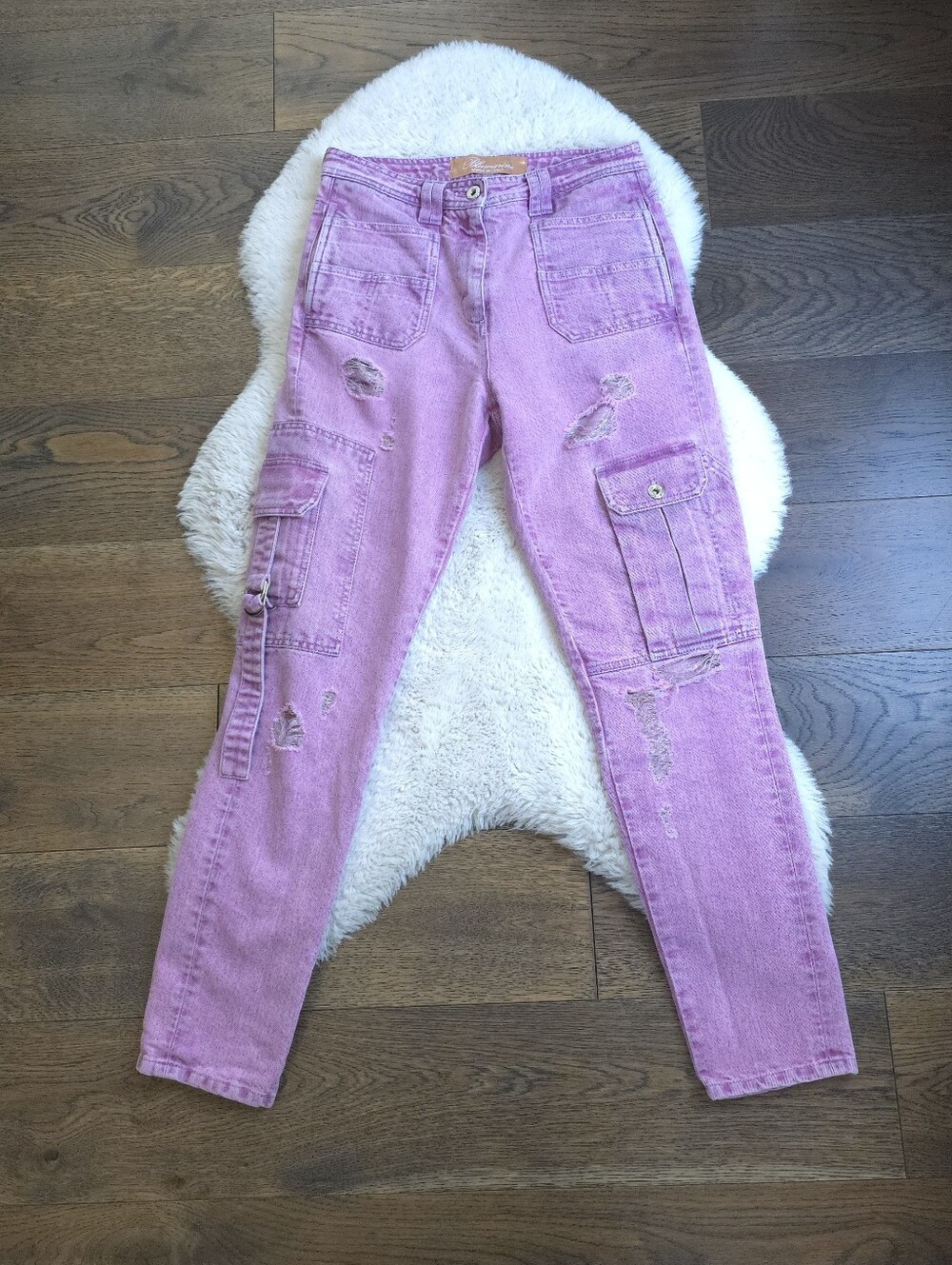 Blumarine Y2K Fairy Cargo Jean Pants